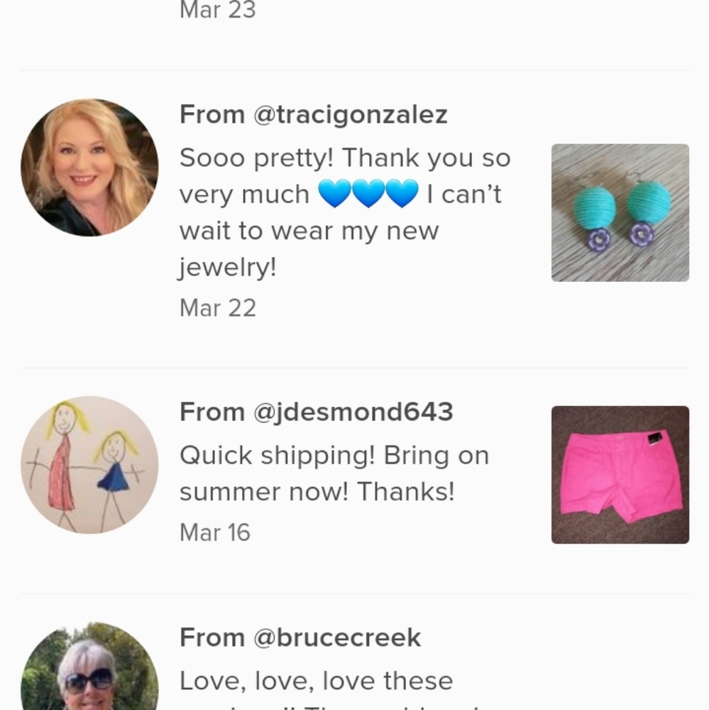 Wonderful reviews from my hand crafted customers - Picture 8 of 9